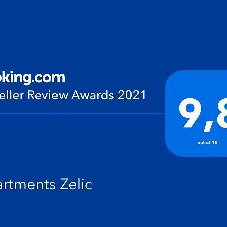Apartments Zelic Водице Экстерьер фото